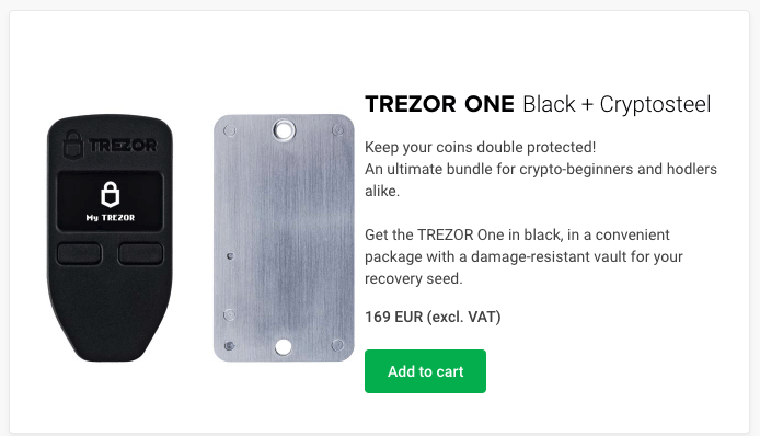 TREZORとのセット割引アリ