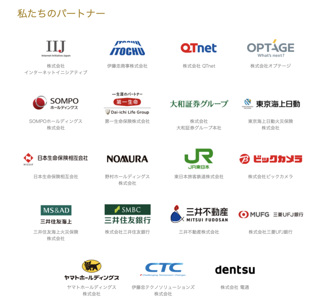 ディーカレットの株主