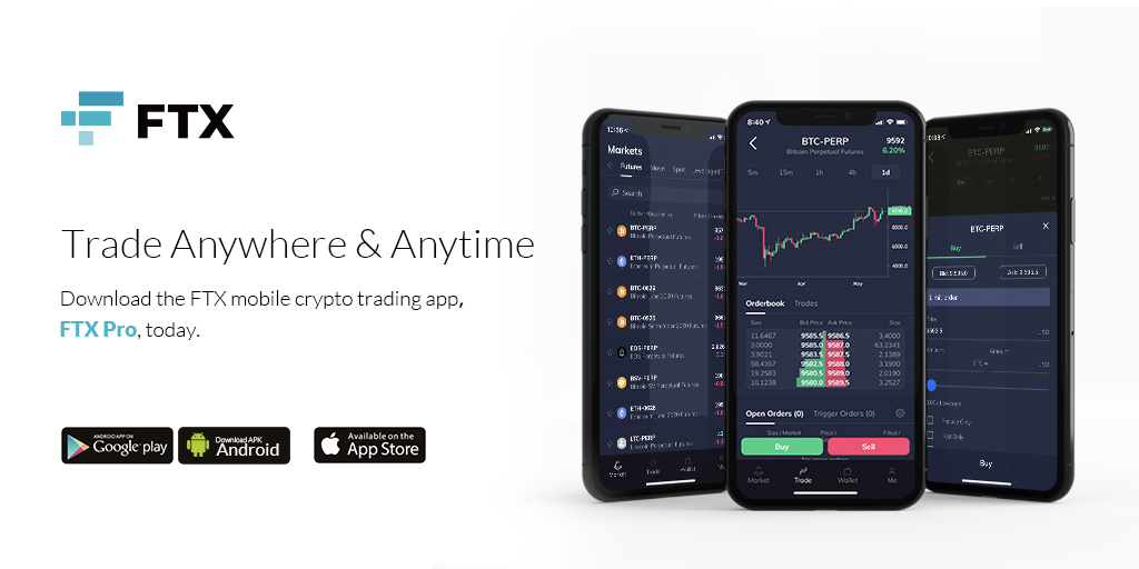 FTXからモバイルアプリがリリース「FTX Pro」
